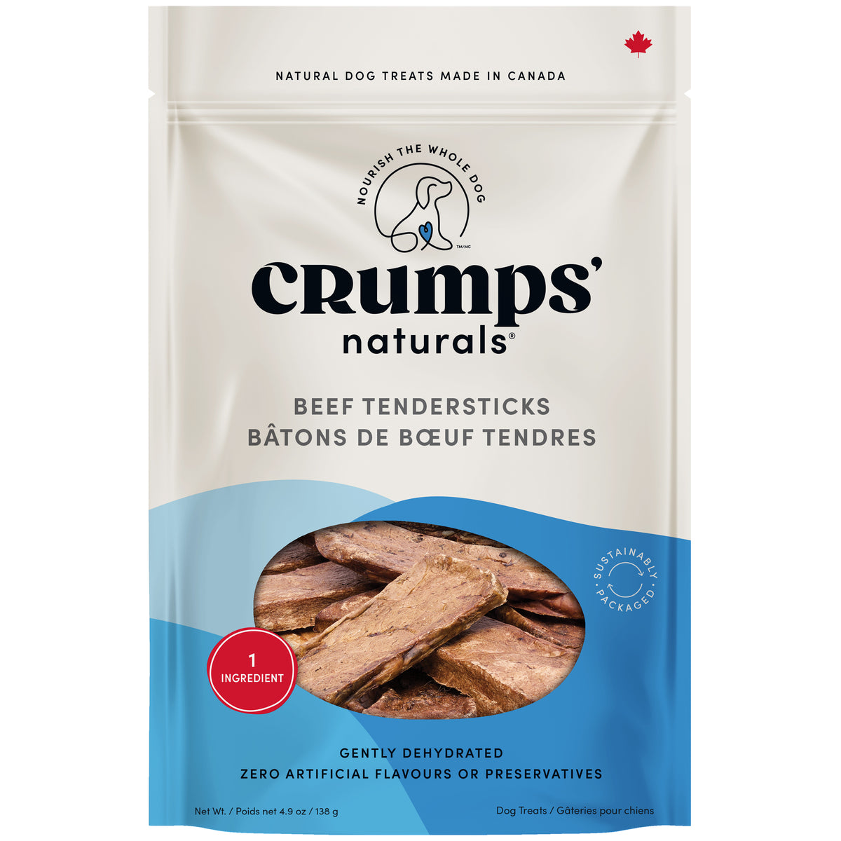 Crumps' Naturals Beef Tendersticks