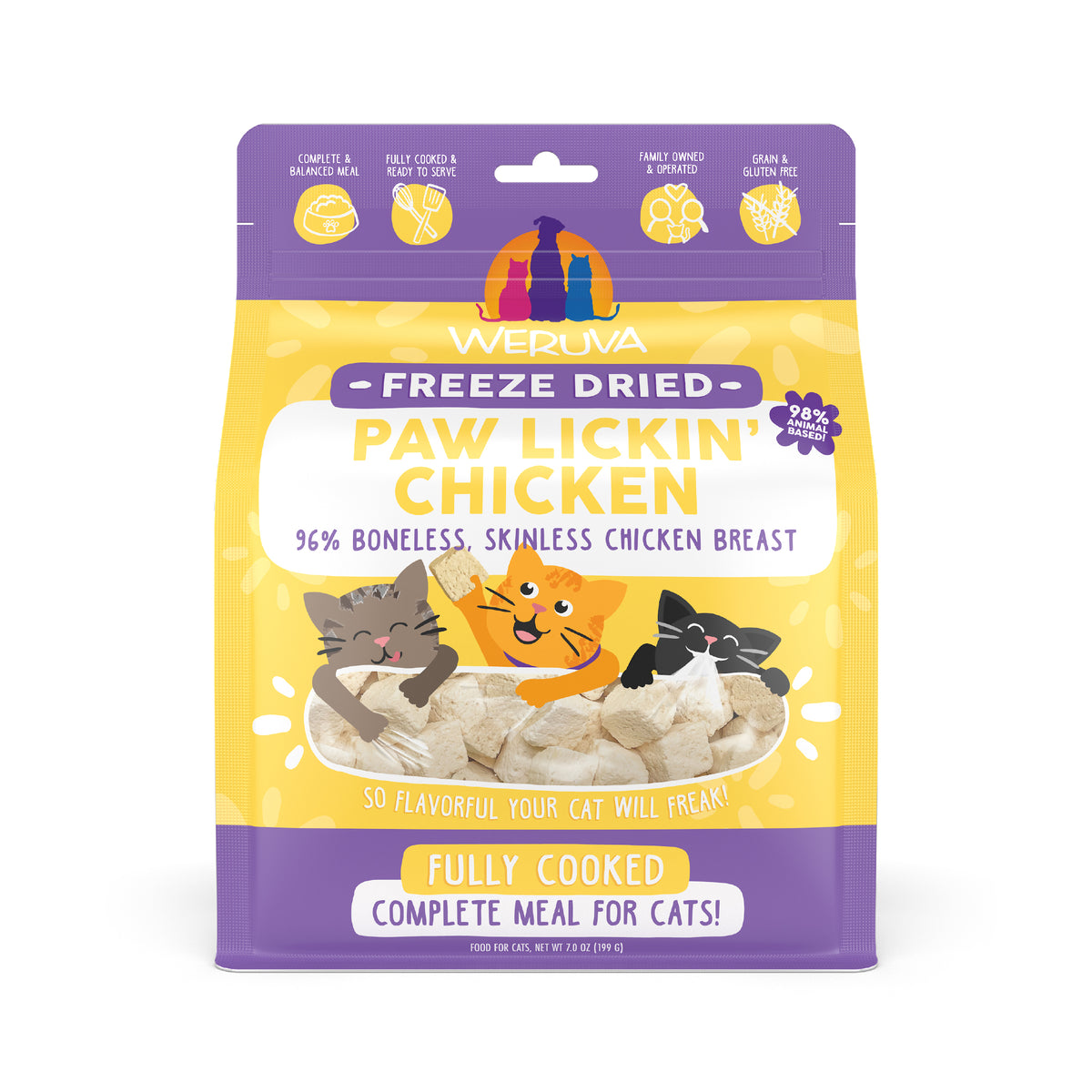 Weruva Paw Lickin’ Chicken Freeze Dried